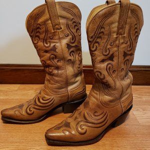 Luchesse Charlie 1 Horse Women's Boot -Size 6